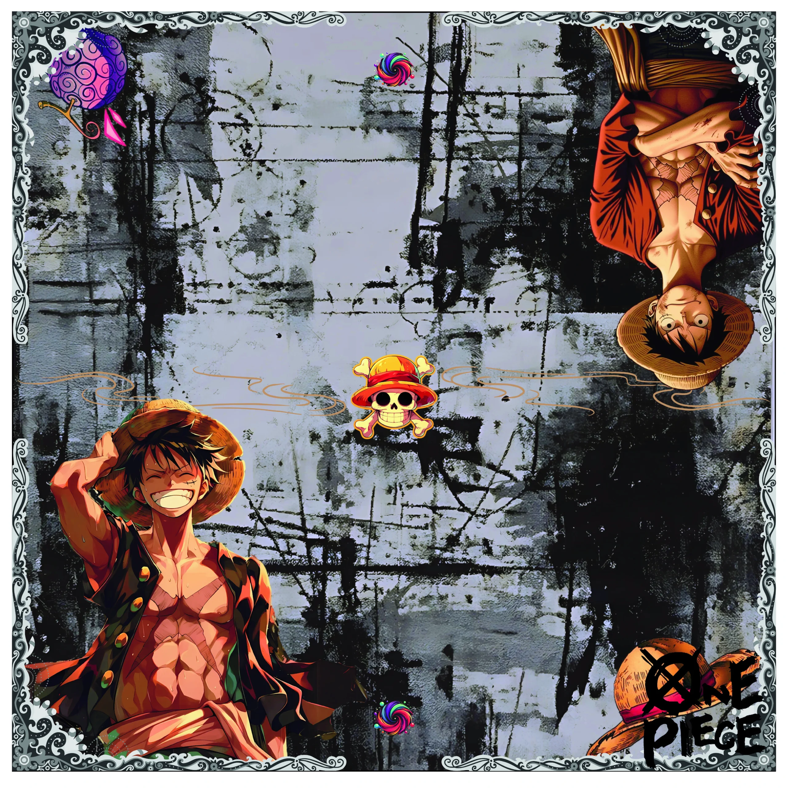 Monkey.d.Luffy Playmat